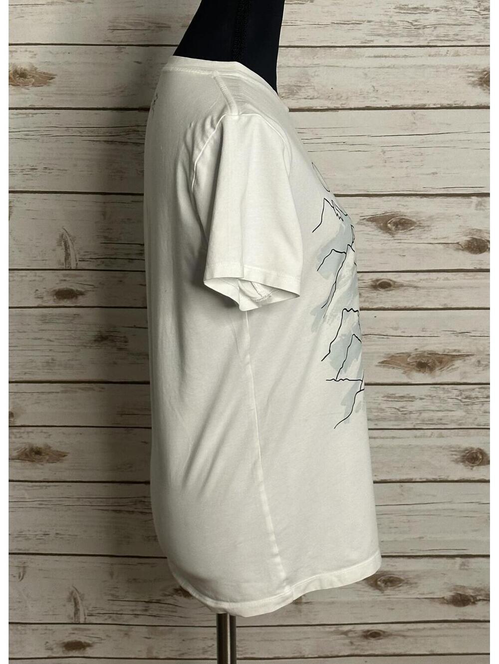 Arc'teryx Women's white mountain graphic short sleeve t-shirt Small gorpcore - Picture 4 of 7